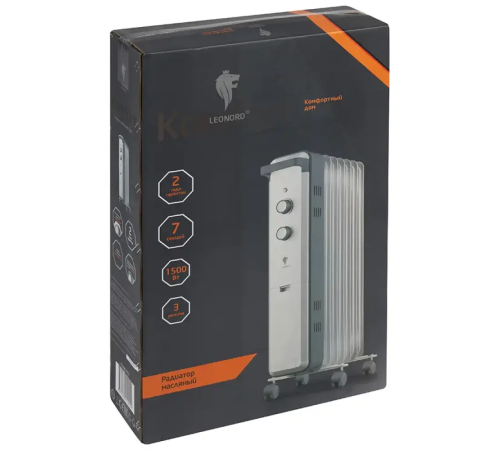 Масляный радиатор Leonord LE-2007