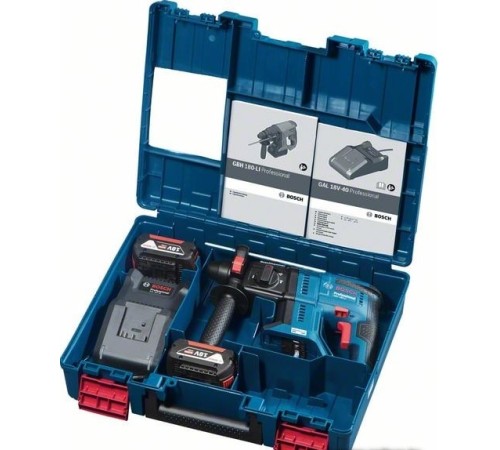Перфоратор аккумуляторный Bosch GBH 180-LI Professional (АКБ и ЗУ)