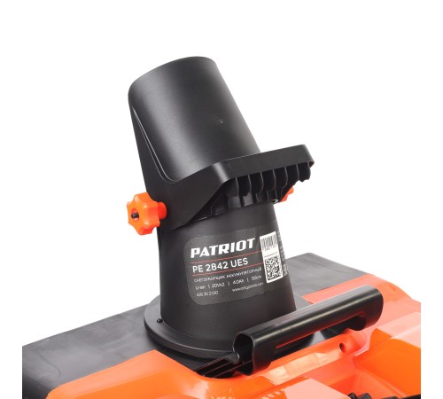 Снегоуборщик аккумуляторный Patriot PE 2842 UES (2хАКБ и ЗУ)