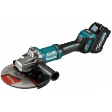 Угловая шлифмашина  Makita XGT GA038GT201 MAKPAC (2хАКБ и ЗУ)
