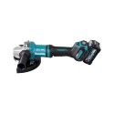 Угловая шлифмашина  Makita XGT GA038GT201 MAKPAC (2хАКБ и ЗУ)