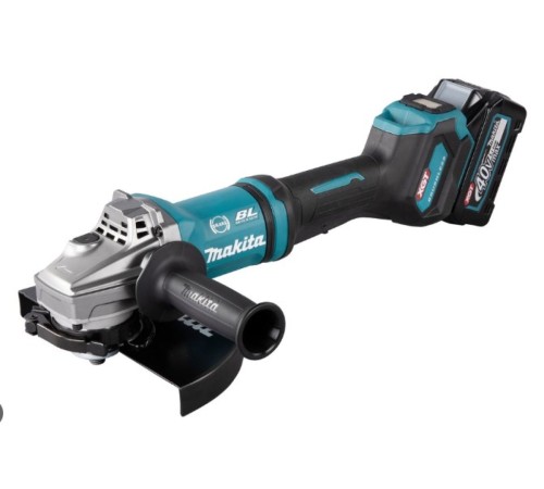 Угловая шлифмашина  Makita XGT GA038GT201 MAKPAC (2хАКБ и ЗУ)