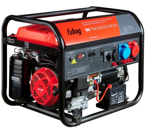 Генератор бензиновый FUBAG BS 7500 XD ES DUPLEX