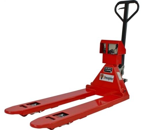 Тележка ручная гидралическая Shtapler CBY 3000 PU с весами