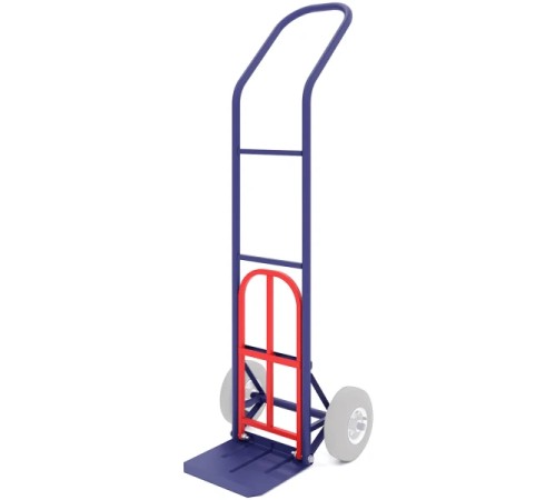 Тележка двухколесная грузовая с дополнительной полко ПТК Приоритет КГ 150 П без колёс