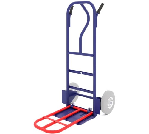 Тележка двухколесная грузовая с дополнительной полкой ПТК Приоритет КГ 250 П без колёс