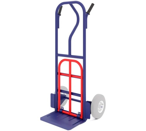 Тележка двухколесная грузовая с дополнительной полкой ПТК Приоритет КГ 250 П без колёс