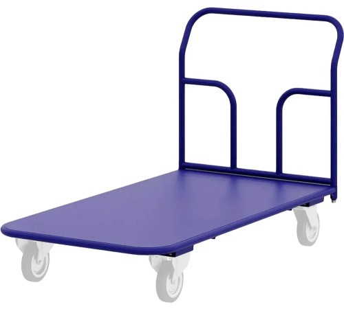 Тележка платформенная четырёхколёсная ПТК Приоритет ТП 10 (800х1800) без колёс