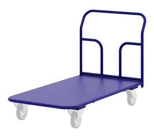 Тележка платформенная четырёхколёсная ПТК Приоритет ТП 7 (800х1400) без колёс