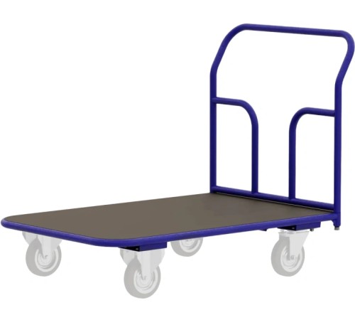 Тележка платформенная четырёхколёсная ПТК Приоритет ТПР 1 (500х800) без колёс