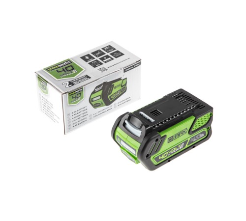 Газонокосилка аккумуляторная Greenworks 40V GD40LM46SP (1хАКБ 4Ач и ЗУ)
