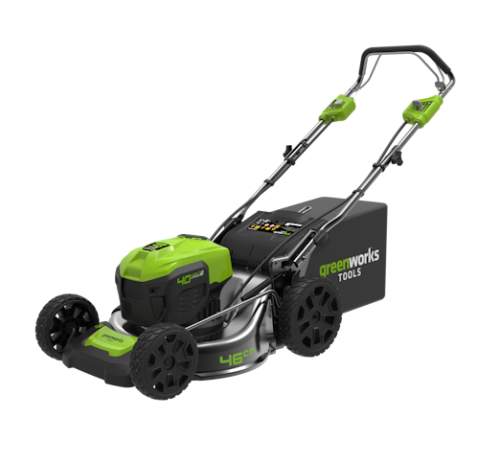Газонокосилка аккумуляторная Greenworks 40V GD40LM46SP (1хАКБ 8Ач и ЗУ)