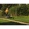 Газонокосилка аккумуляторная Greenworks 40V GD40LM46SP (1хАКБ 8Ач и ЗУ)