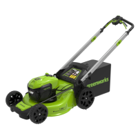 Газонокосилка аккумуляторная Greenworks 40V GD40LM48SP (1хАКБ 4Ач и ЗУ)