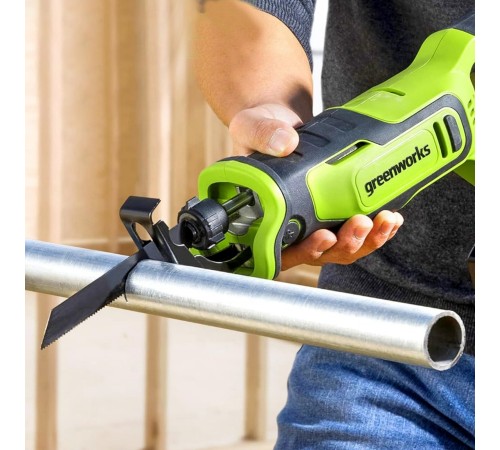Пила сабельная аккумуляторная  Greenworks 24V PT-BLRS-1 (1хАКБ 4Ач и ЗУ)