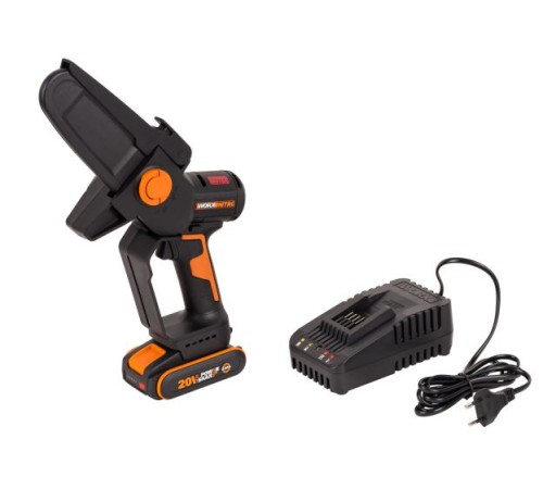 Мини-пила аккумуляторная Worx WG325E (АКБ и ЗУ)