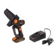 Мини-пила аккумуляторная Worx WG325E (АКБ и ЗУ)