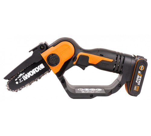 Мини-пила аккумуляторная Worx WG324E.9 (АКБ и ЗУ)