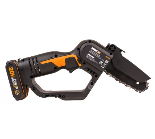 Мини-пила аккумуляторная Worx WG324E.9 (АКБ и ЗУ)