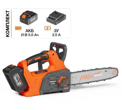 Пила аккумуляторная Daewoo Power DACS 3021Li Set (АКБ и ЗУ)