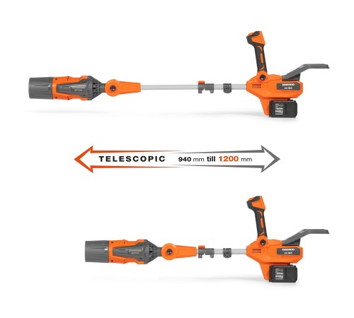 Воздуходувка аккумуляторная Daewoo Power DABL 7042Li Set (2хАКБ и ЗУ)