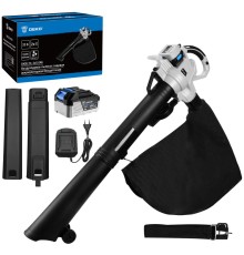 Воздуходувка-пылесос аккумуляторная  Deko DKBL22 085-2043 (2хАКБ и ЗУ)