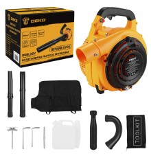 Воздуходувка-пылесос бензиновая Deko DKBL25V