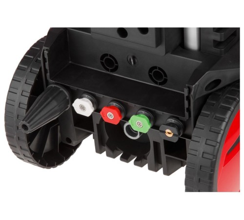 Очиститель высокого давления WORTEX PW 1740 2.40 кВт, 170 бар, 510 л/ч (мойка высокого давления, автомойка, ф-ция самовсасывания, шланг 8 м, 4 веерных и 1 роторная насадки) PW174000025