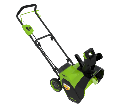 Снегоуборщик аккумуляторный Greenworks 40V G40ST40 (1хАКБ 4Ач и ЗУ) 40см