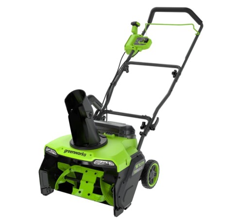 Снегоуборщик аккумуляторный Greenworks 40V GD40STX2 б/щет (1хАКБ 8Ач и ЗУ) 51см