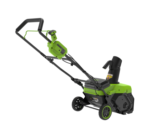 Снегоуборщик аккумуляторный Greenworks 40V GD40STX2 б/щет. (1хАКБ 5Ач и ЗУ) 51см