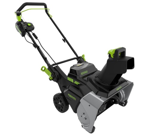 Снегоуборщик аккумуляторный Greenworks 82V 82SN22 б/щет (1хАКБ 8Ач и ЗУ) 56см