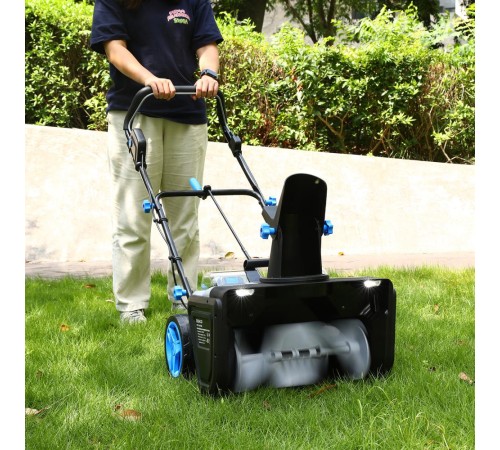 Снегоуборщик аккумуляторный  Deko ST412-6 (2хАКБ и ЗУ)