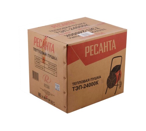 Тепловая пушка электрическая Ресанта ТЭП-24000К