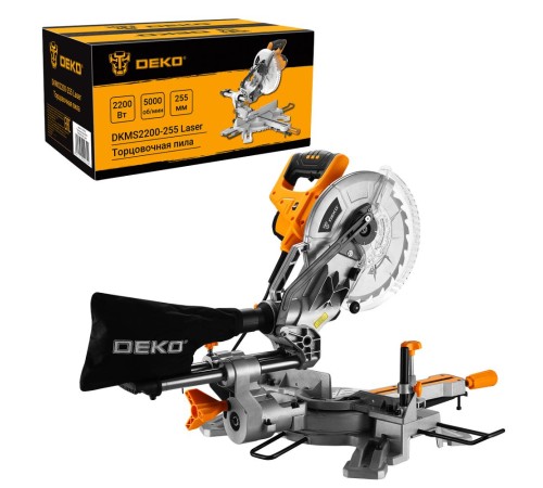 Торцовочная пила Deko DKMS2200-255