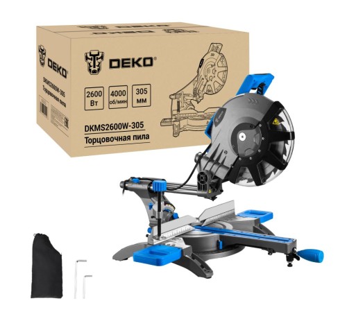 Торцовочная пила Deko DKMS2600W-305