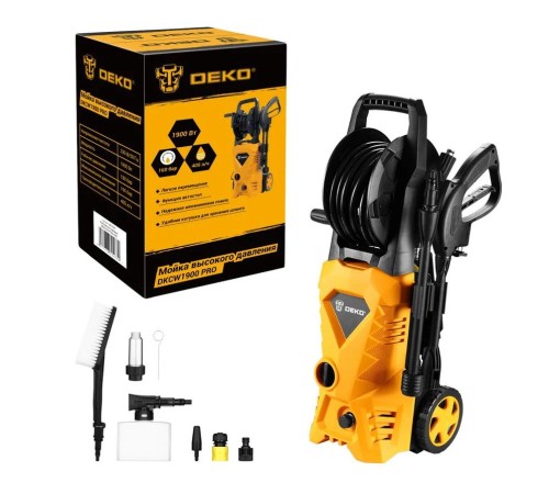 Мойка высокого давления  Deko DKCW1900 PRO
