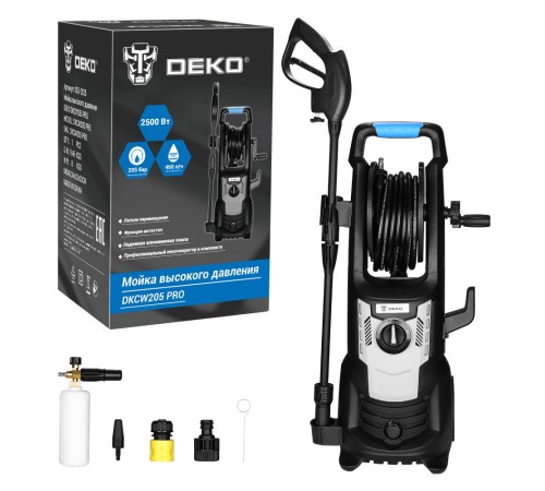 Мойка высокого давления Deko DKCW205 PRO