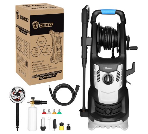 Мойка высокого давления Deko DKCW2700 PRO KIT