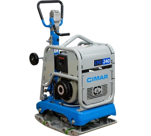 Виброплита реверсивная гидравлическая CIMAR CPC-240 (YANMAR L70)