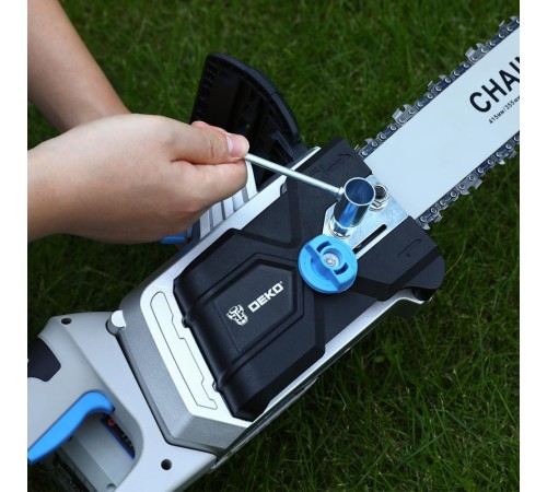Пила аккумуляторная Deko DKCHS 40 PRO (2хАКБ и ЗУ, кейс)