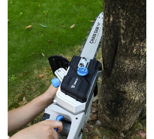 Пила аккумуляторная Deko DKCHS 40 PRO (2хАКБ и ЗУ, кейс)