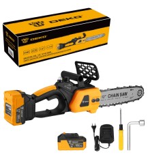 Пила аккумуляторная Deko DKCHS 20 (2хАКБ и ЗУ)