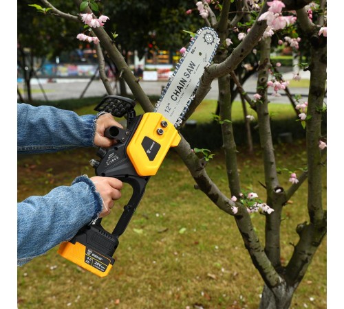 Пила аккумуляторная Deko DKCHS 20 (2хАКБ и ЗУ)