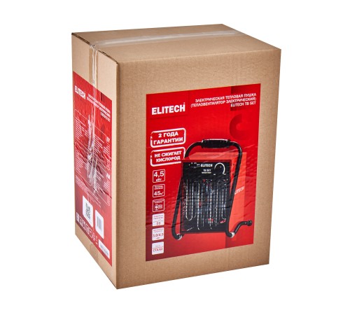 Тепловая пушка электрическая ELITECH ТВ 5ЕТ