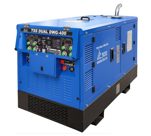 Генератор двухпостовой дизельный сварочный TSS DUAL DWG-400