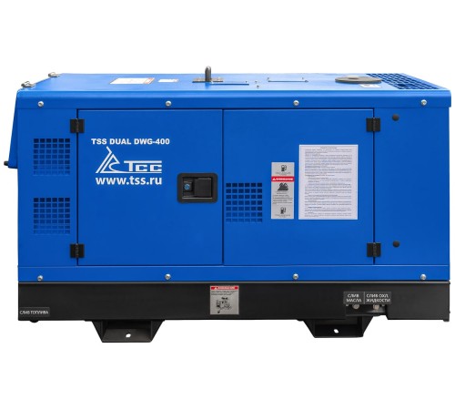 Генератор двухпостовой дизельный сварочный TSS DUAL DWG-400