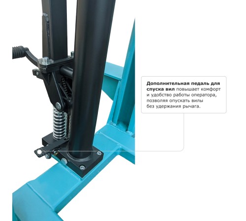 Штабелер ручной гидравлический PROLIFT PRO TRV 1516