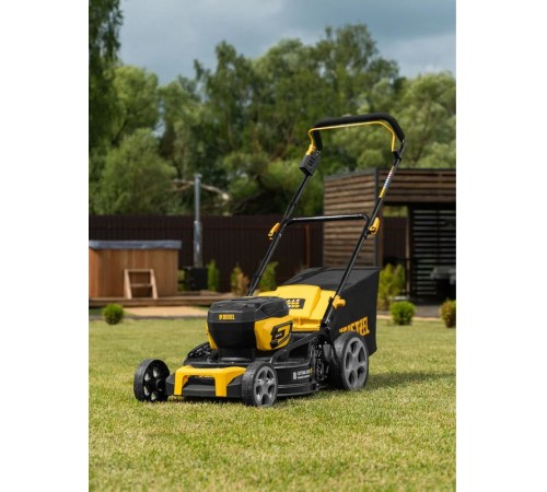 Газонокосилка аккумуляторная Denzel DLM-460 (2хАКБ и ЗУ)