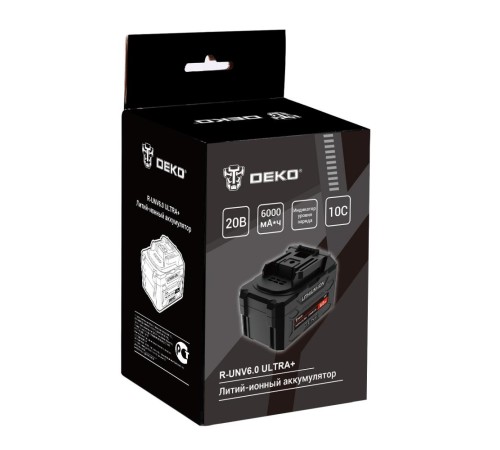 Аккумулятор Deko R-UNV6.0 Ultra+